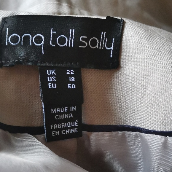 LONG TALL SALLY Hooded Women’s Trench Coat Size 18 - Picture 3 of 6